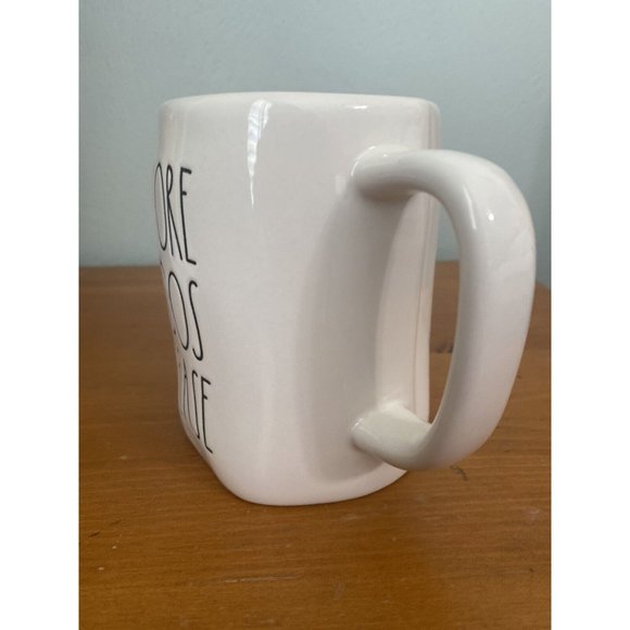 Rae Dunn Halloween "More Boos Please " Coffee Cup Mug W/Orange Inside NWOT - Picture 3 of 4